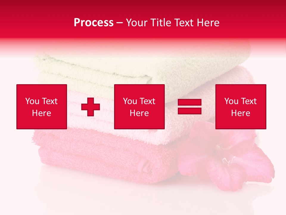 Absorbent Wipe Stack PowerPoint Template