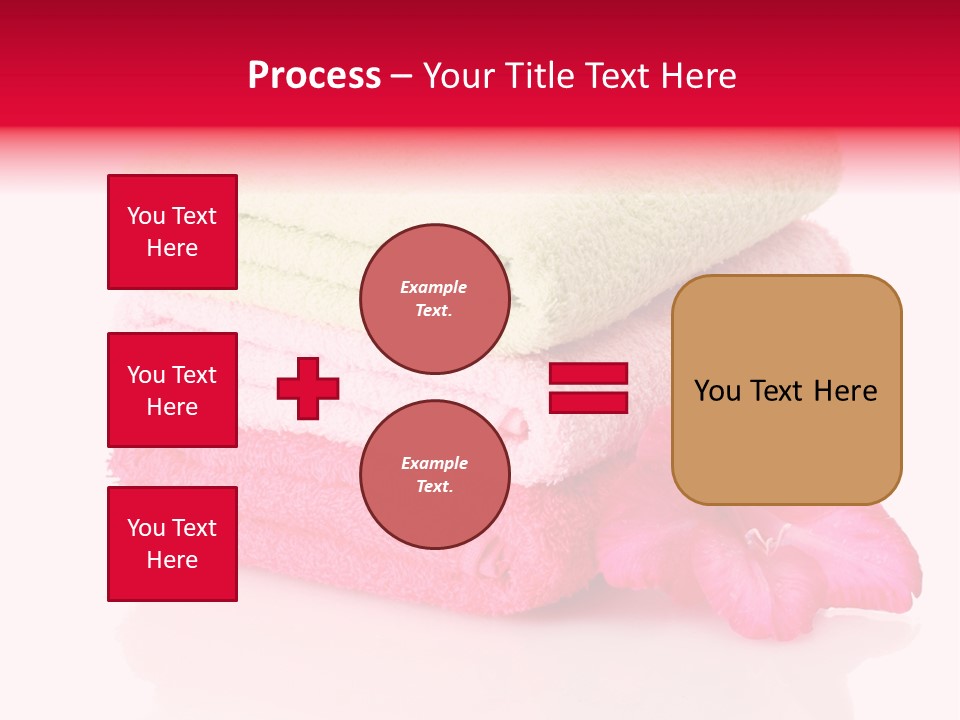 Absorbent Wipe Stack PowerPoint Template