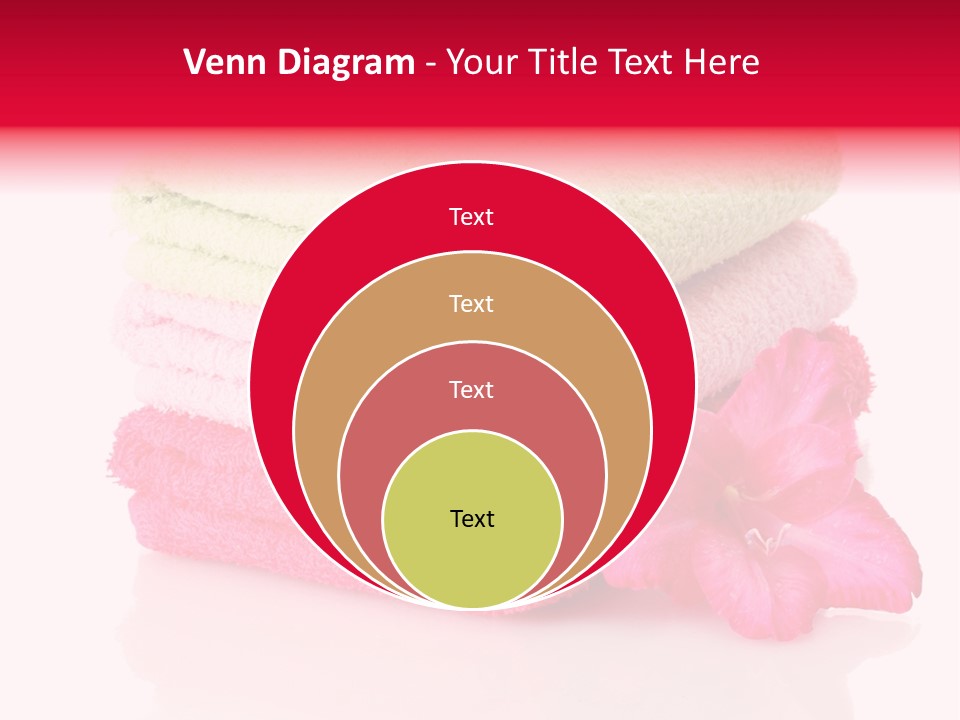 Absorbent Wipe Stack PowerPoint Template