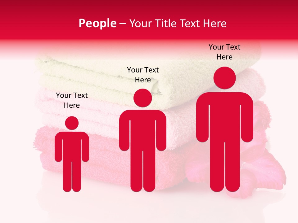 Absorbent Wipe Stack PowerPoint Template