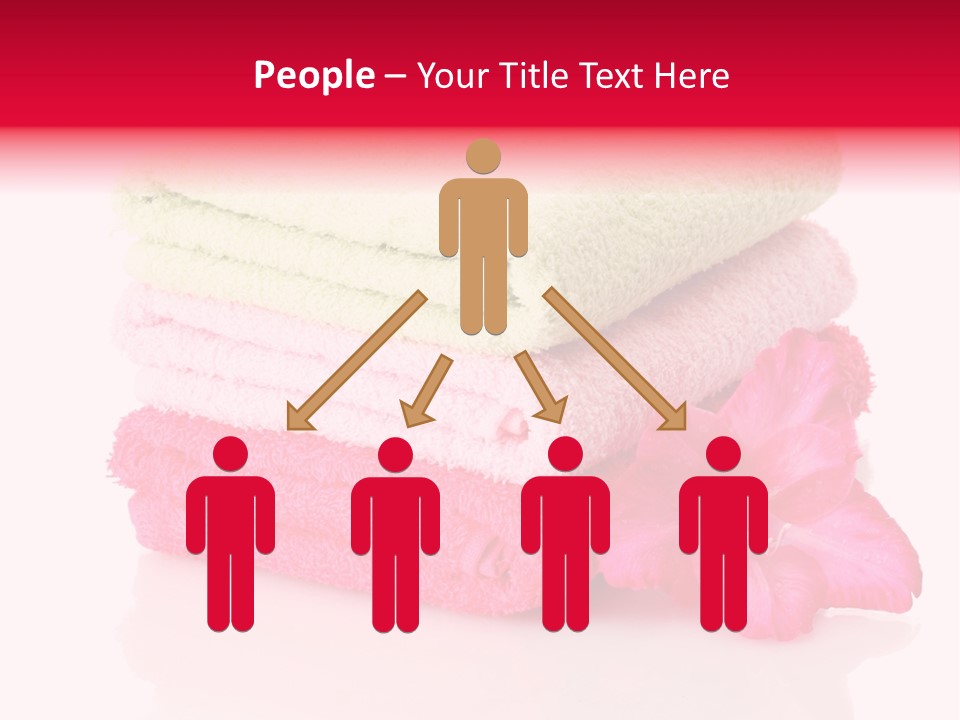 Absorbent Wipe Stack PowerPoint Template