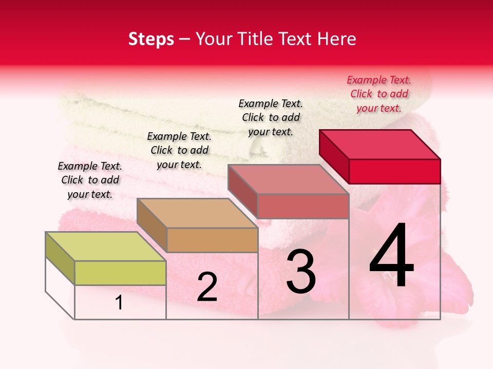 Absorbent Wipe Stack PowerPoint Template