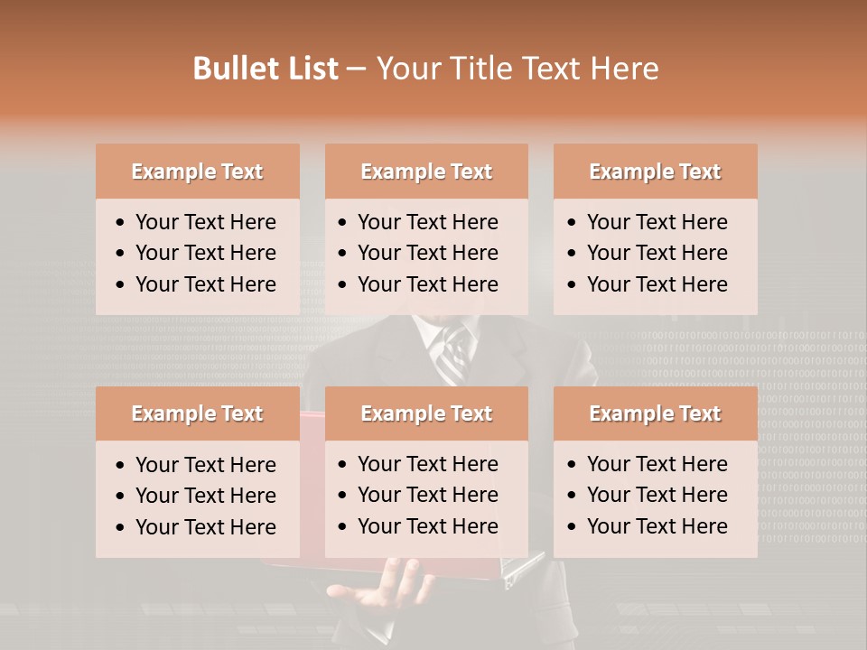 Creative Businessperson Lifestyle PowerPoint Template