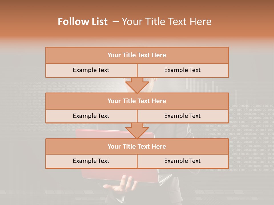 Creative Businessperson Lifestyle PowerPoint Template