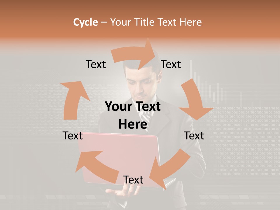 Creative Businessperson Lifestyle PowerPoint Template
