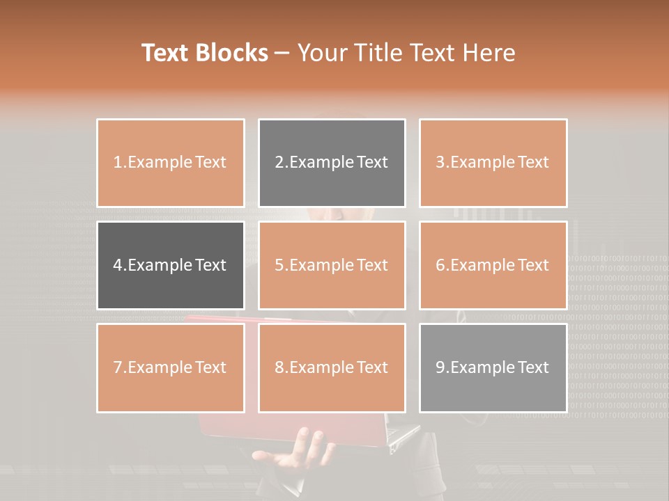 Creative Businessperson Lifestyle PowerPoint Template
