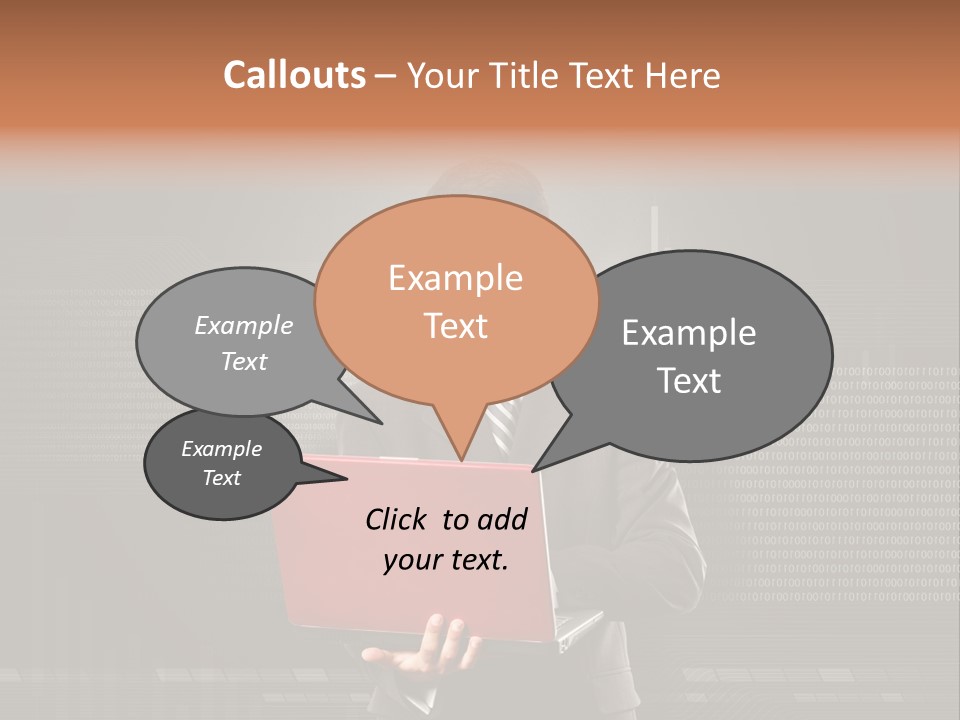 Creative Businessperson Lifestyle PowerPoint Template