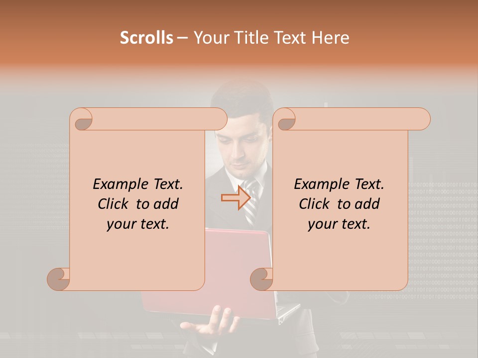 Creative Businessperson Lifestyle PowerPoint Template