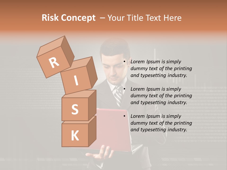 Creative Businessperson Lifestyle PowerPoint Template