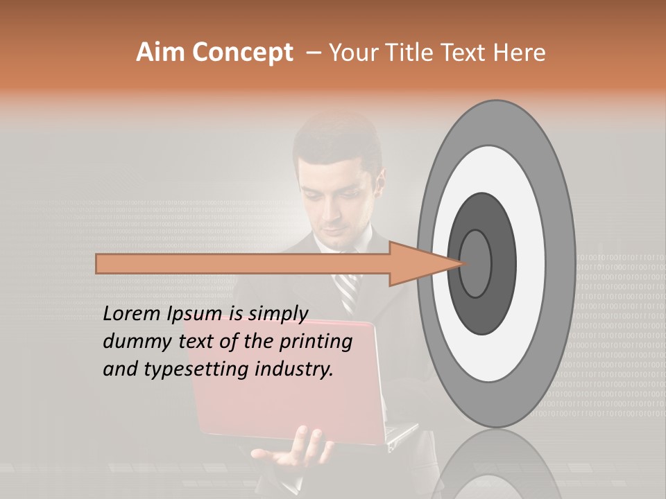 Creative Businessperson Lifestyle PowerPoint Template