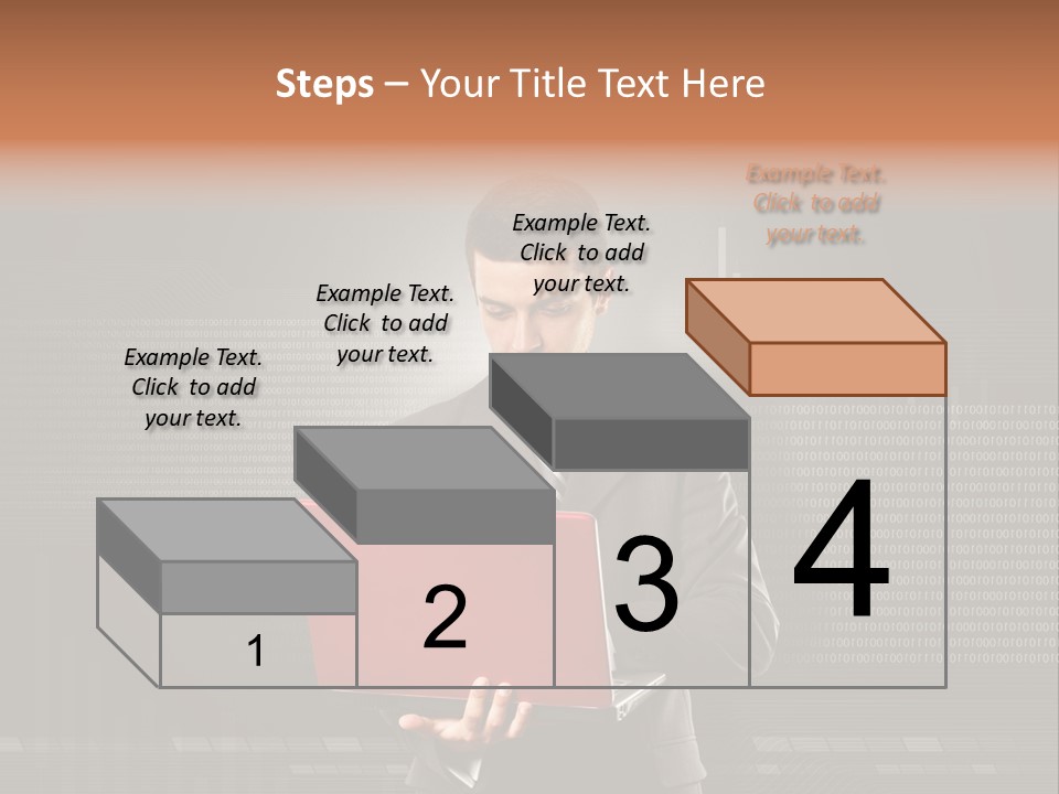 Creative Businessperson Lifestyle PowerPoint Template