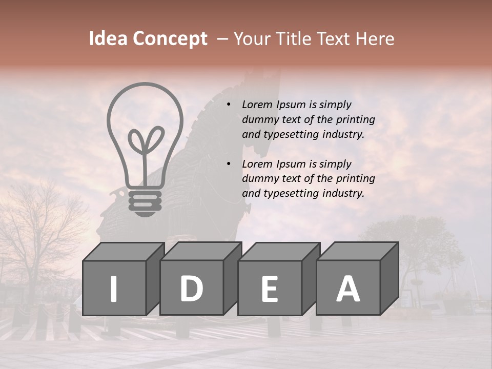 Turkey Helen Of Troy Troy PowerPoint Template