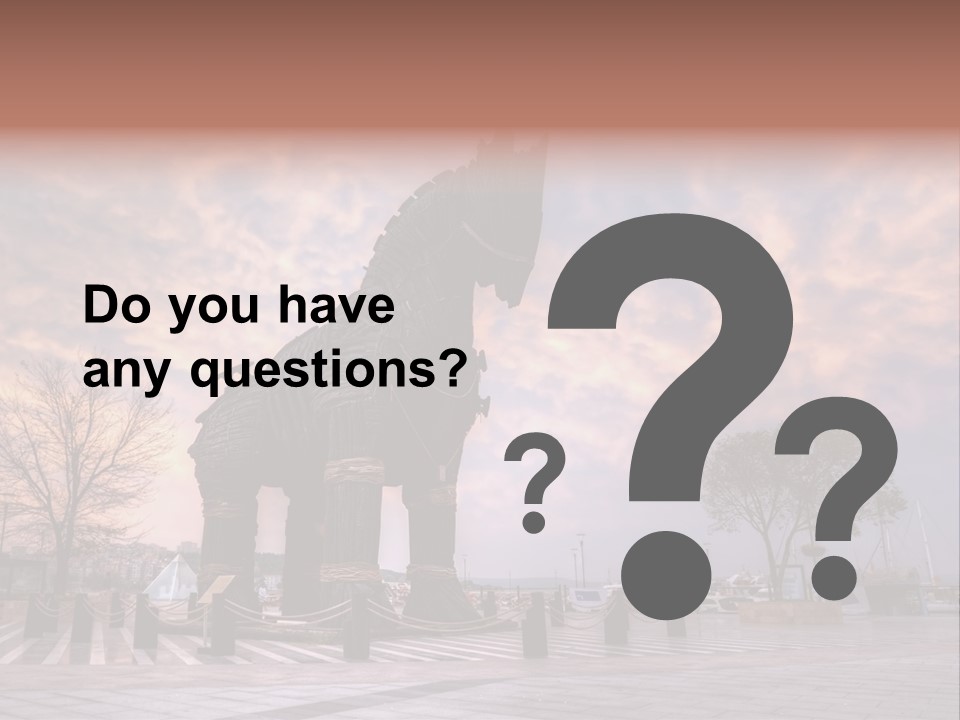 Turkey Helen Of Troy Troy PowerPoint Template