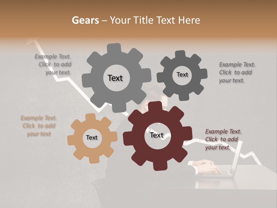 Success Laptop Creative PowerPoint Template