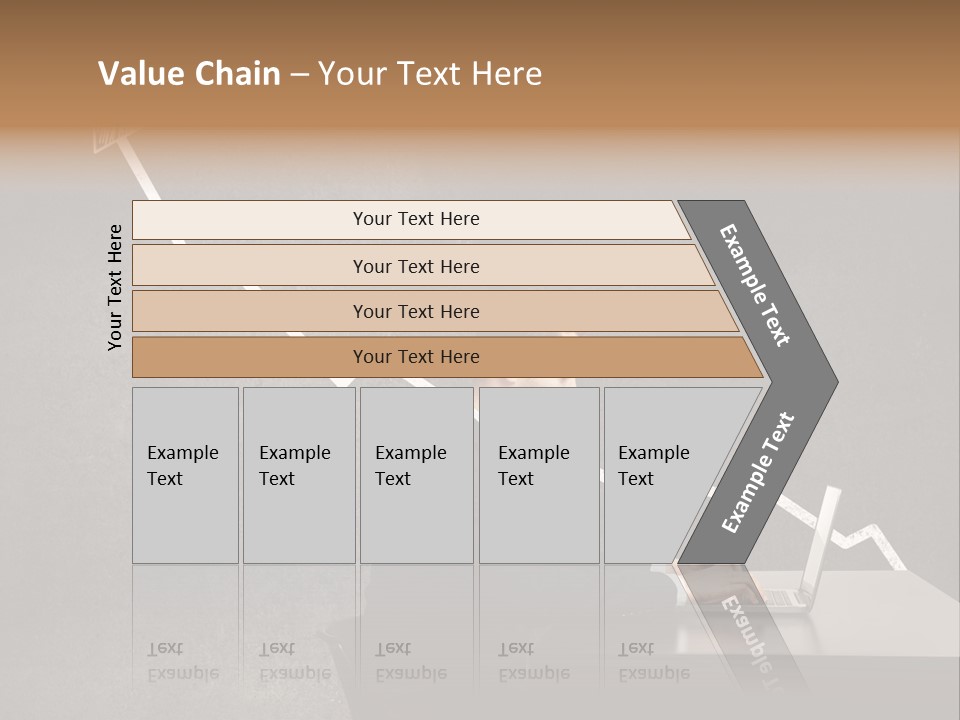 Success Laptop Creative PowerPoint Template