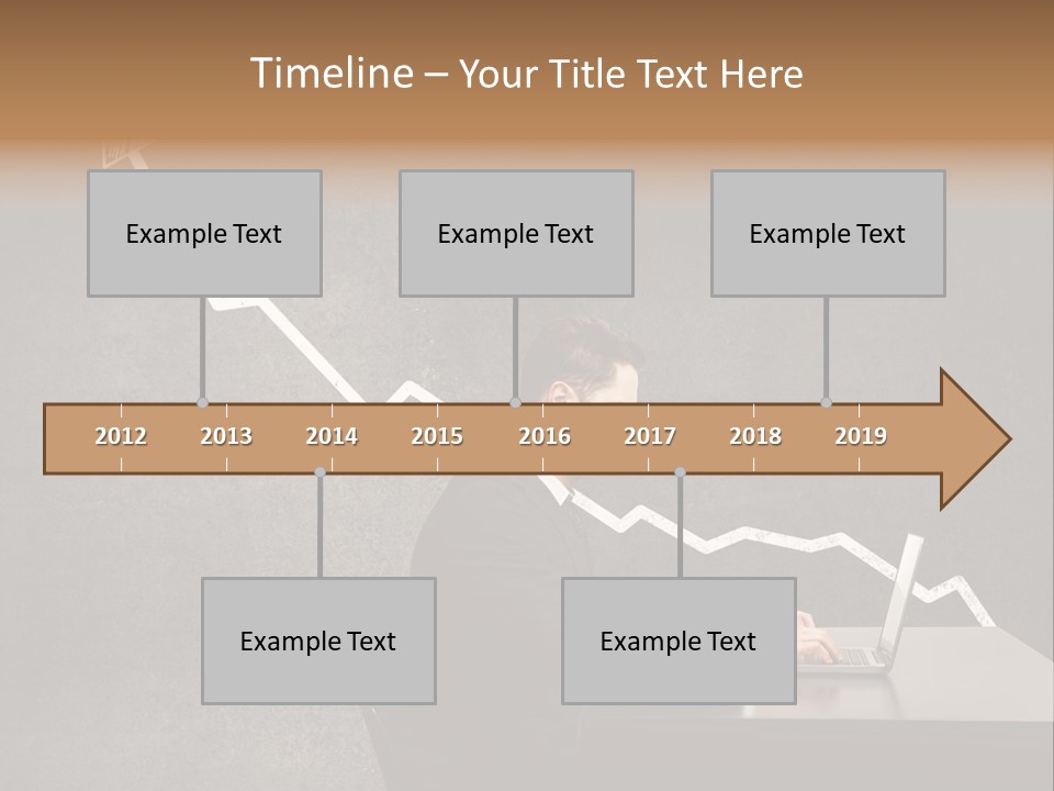 Success Laptop Creative PowerPoint Template