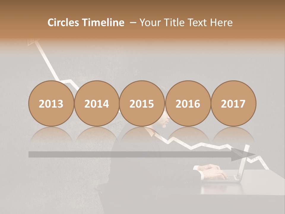 Success Laptop Creative PowerPoint Template