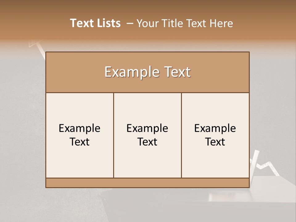 Success Laptop Creative PowerPoint Template