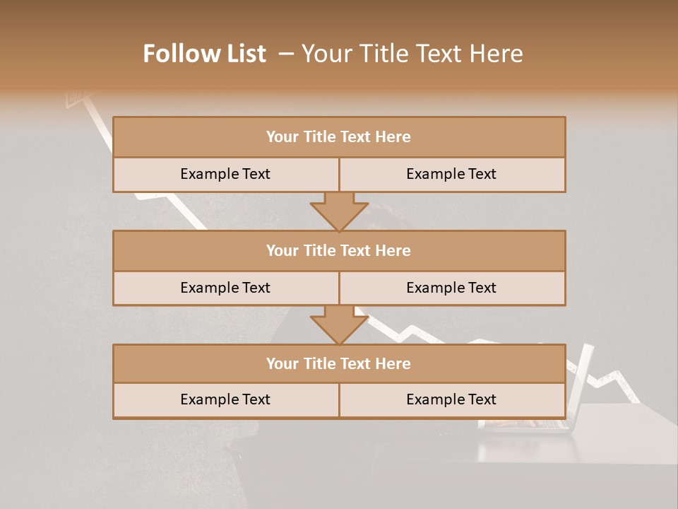 Success Laptop Creative PowerPoint Template