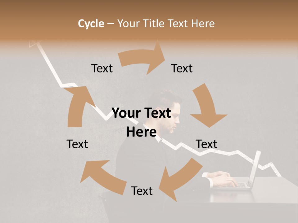 Success Laptop Creative PowerPoint Template