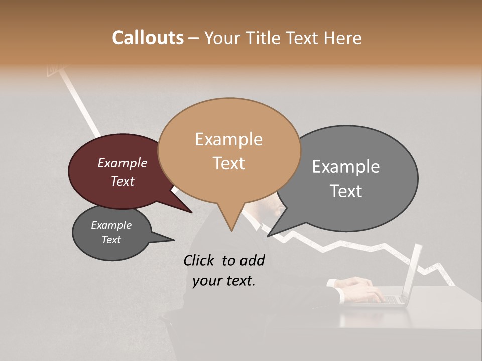 Success Laptop Creative PowerPoint Template