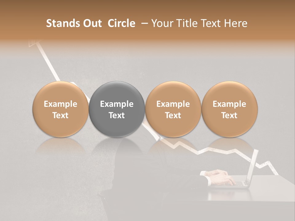 Success Laptop Creative PowerPoint Template