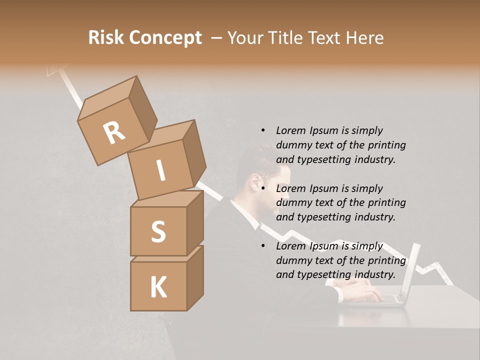 Success Laptop Creative PowerPoint Template