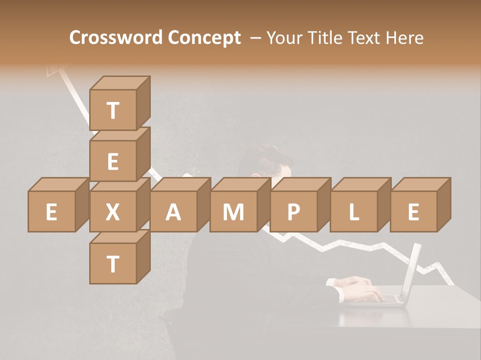 Success Laptop Creative PowerPoint Template