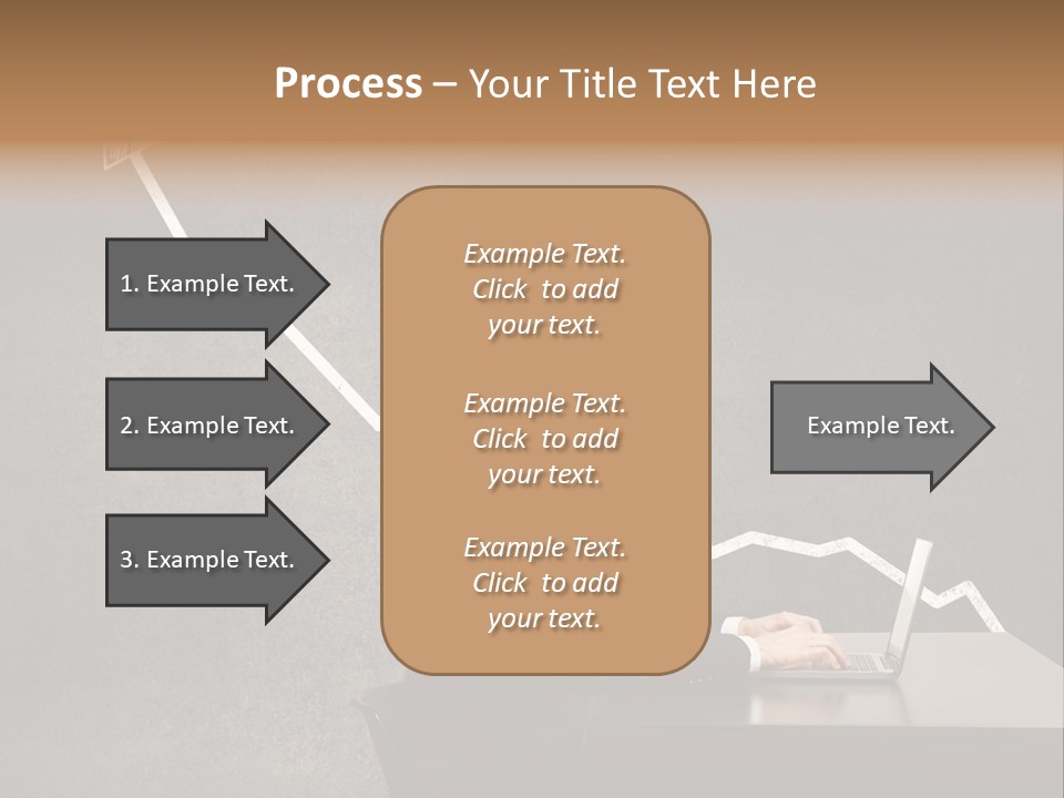 Success Laptop Creative PowerPoint Template