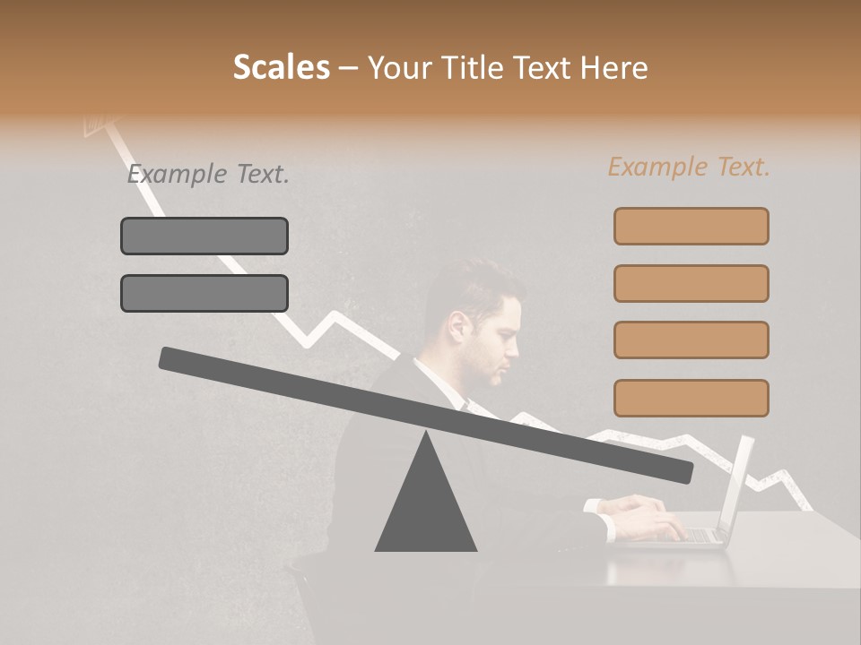 Success Laptop Creative PowerPoint Template