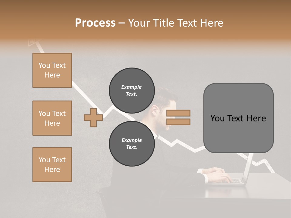 Success Laptop Creative PowerPoint Template