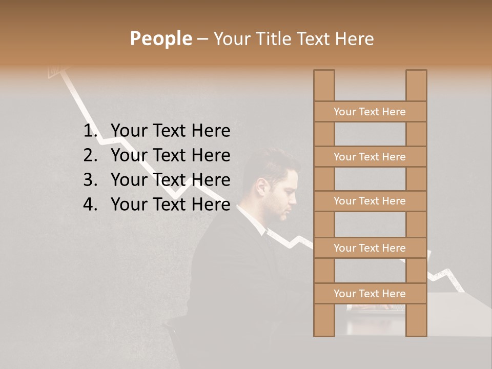 Success Laptop Creative PowerPoint Template