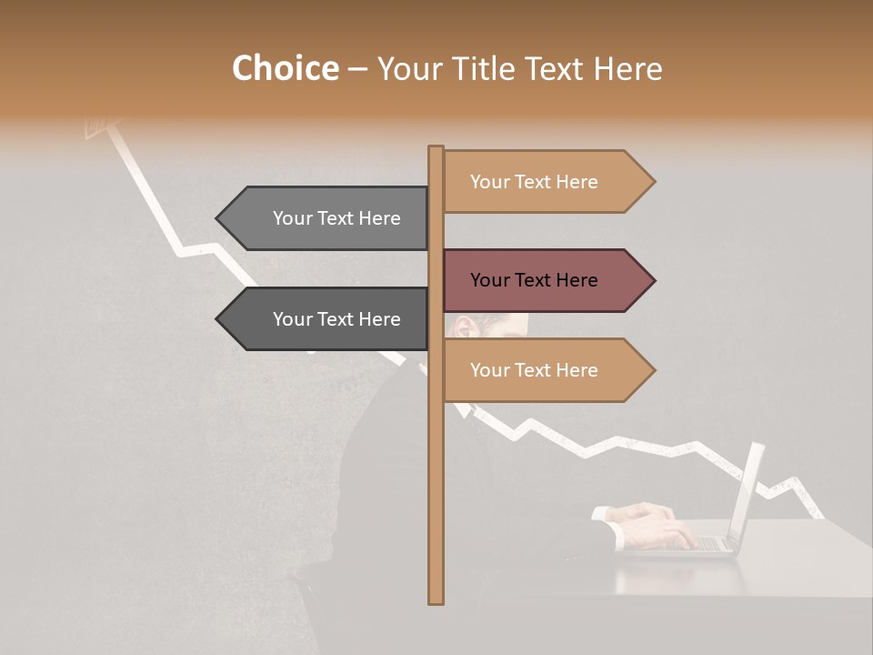 Success Laptop Creative PowerPoint Template