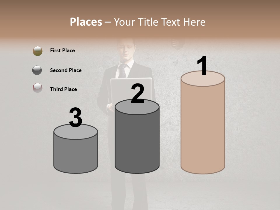 Media Success Sign PowerPoint Template