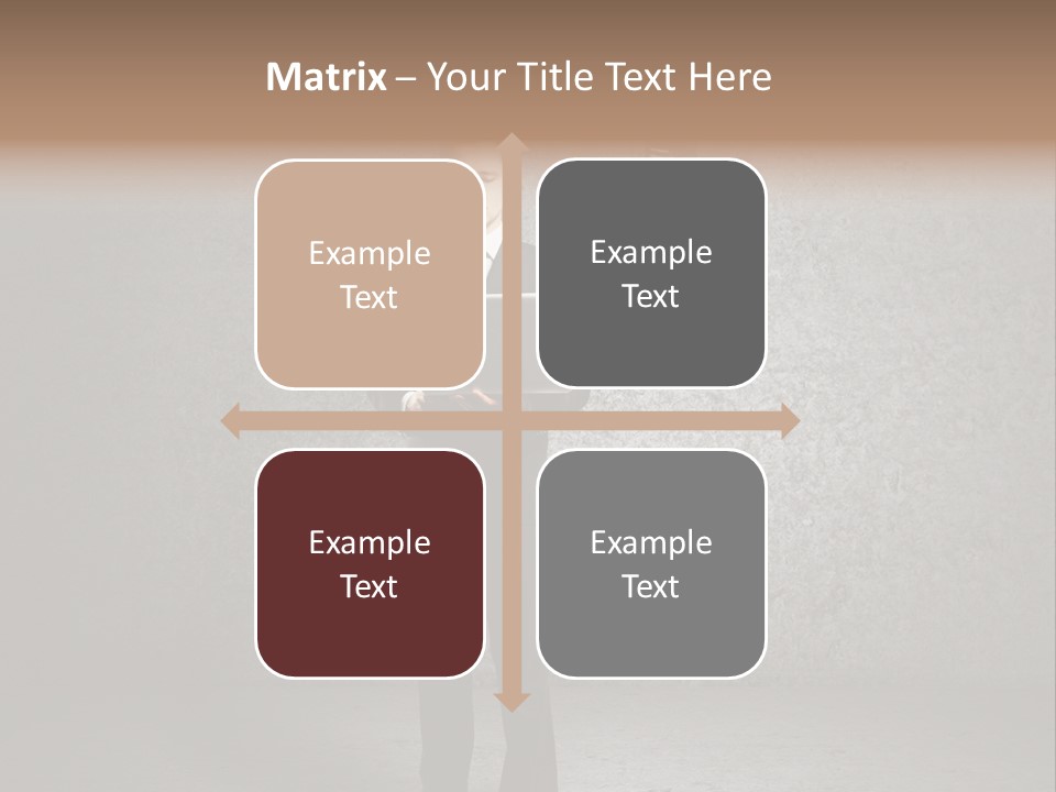 Media Success Sign PowerPoint Template