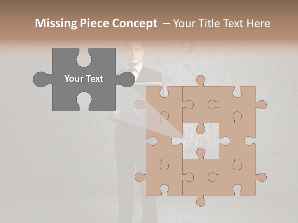 Media Success Sign PowerPoint Template