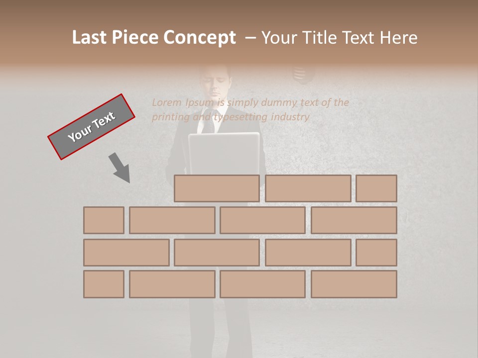 Media Success Sign PowerPoint Template