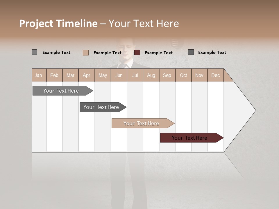 Media Success Sign PowerPoint Template