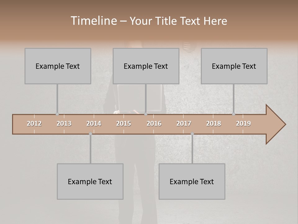 Media Success Sign PowerPoint Template