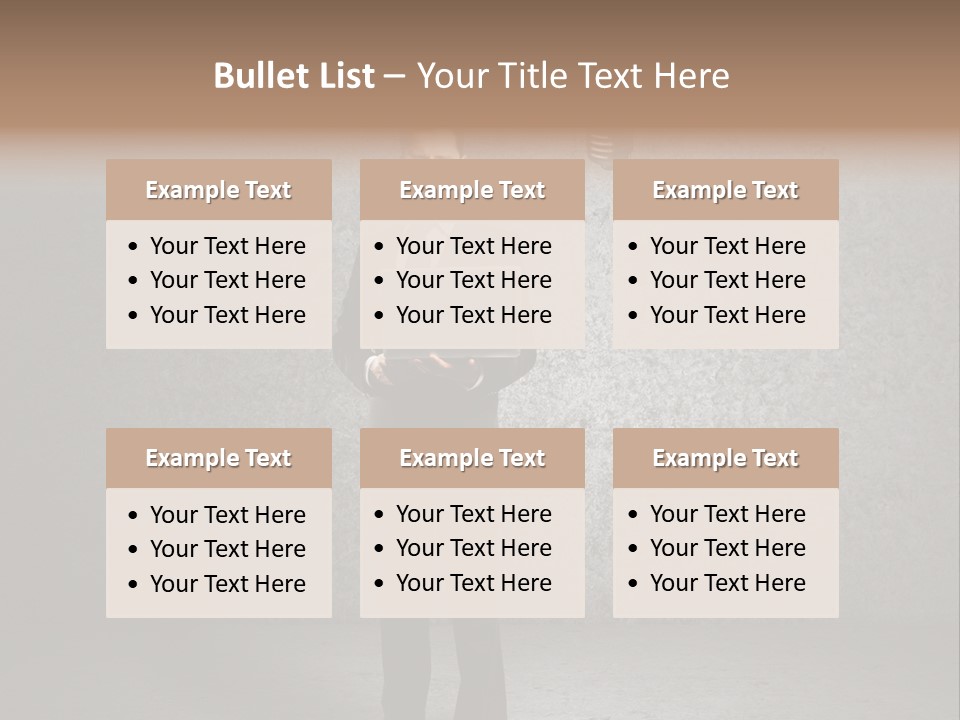 Media Success Sign PowerPoint Template