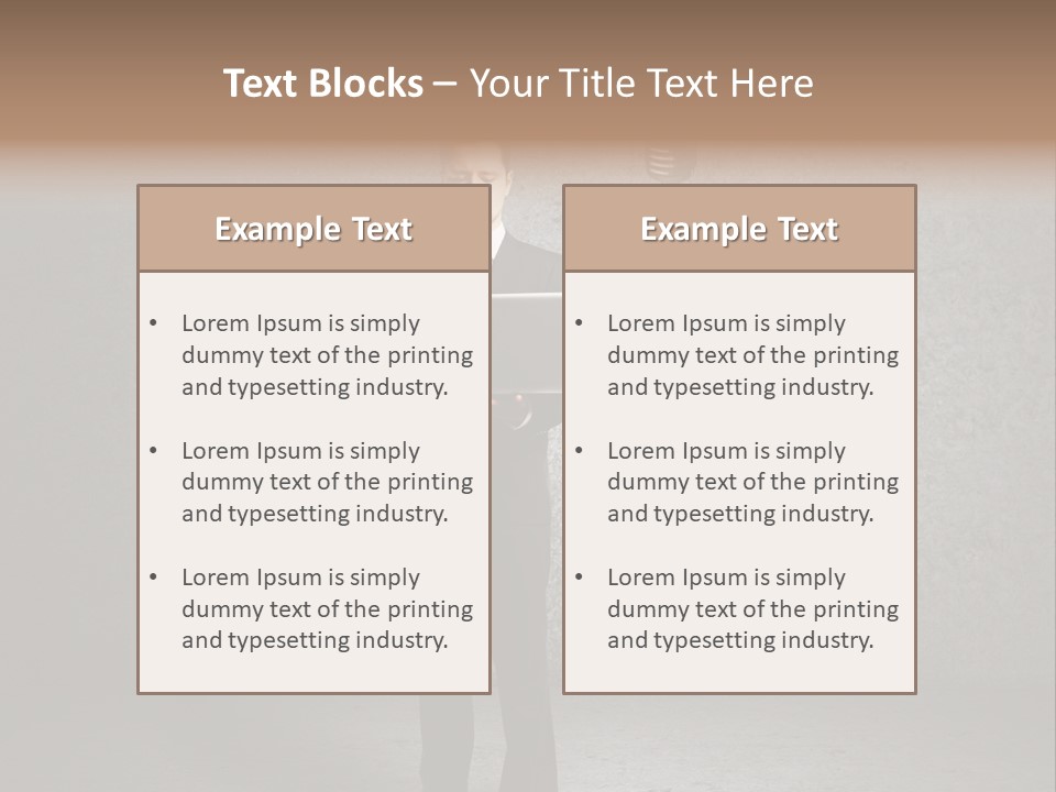 Media Success Sign PowerPoint Template