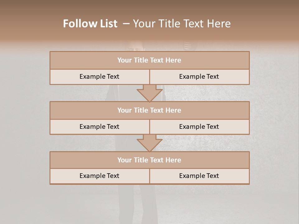 Media Success Sign PowerPoint Template