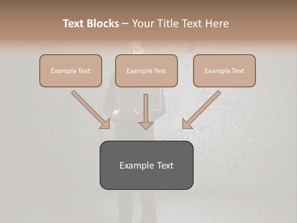 Media Success Sign PowerPoint Template