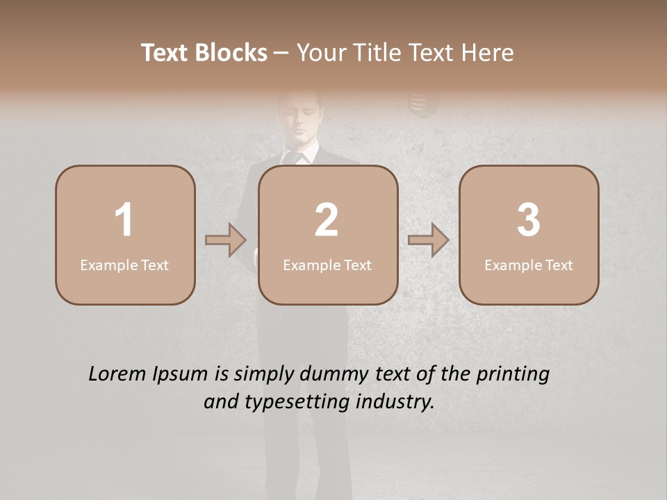Media Success Sign PowerPoint Template