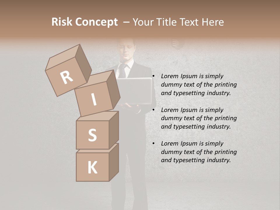 Media Success Sign PowerPoint Template