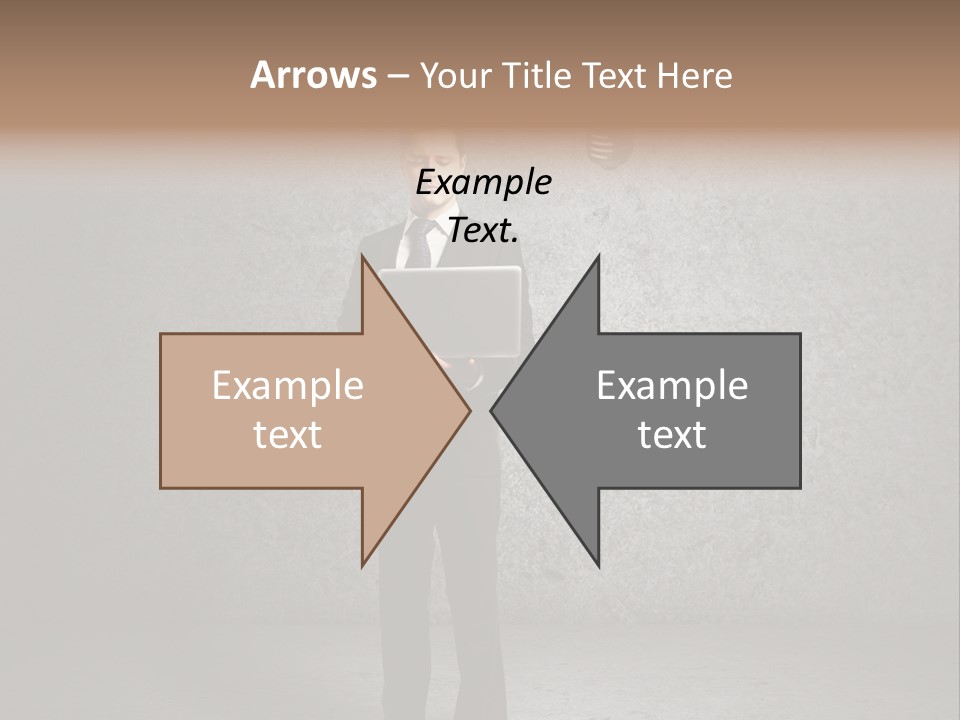 Media Success Sign PowerPoint Template