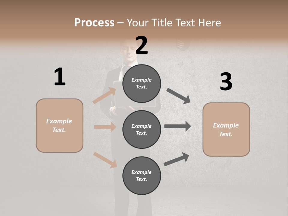 Media Success Sign PowerPoint Template