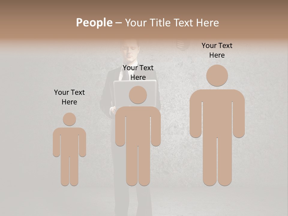 Media Success Sign PowerPoint Template