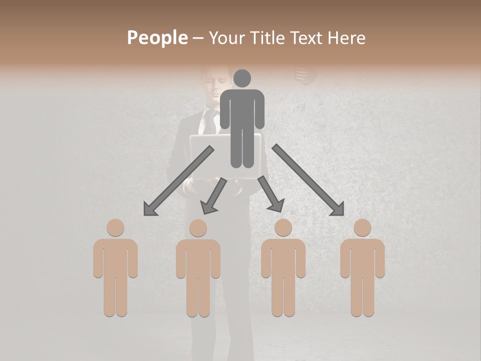 Media Success Sign PowerPoint Template