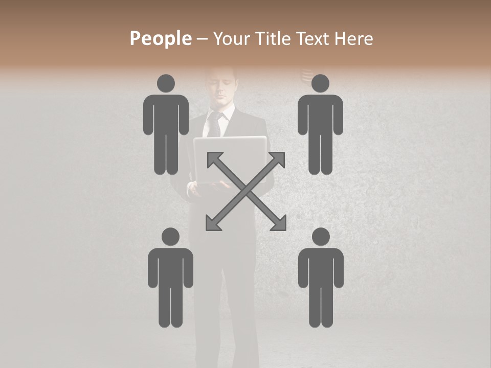 Media Success Sign PowerPoint Template